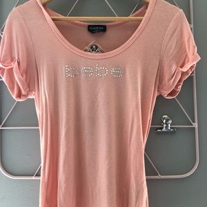 Peach Bebe shirt